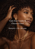 Coily Hair Combo - Cleanse & Seal (Optie B)